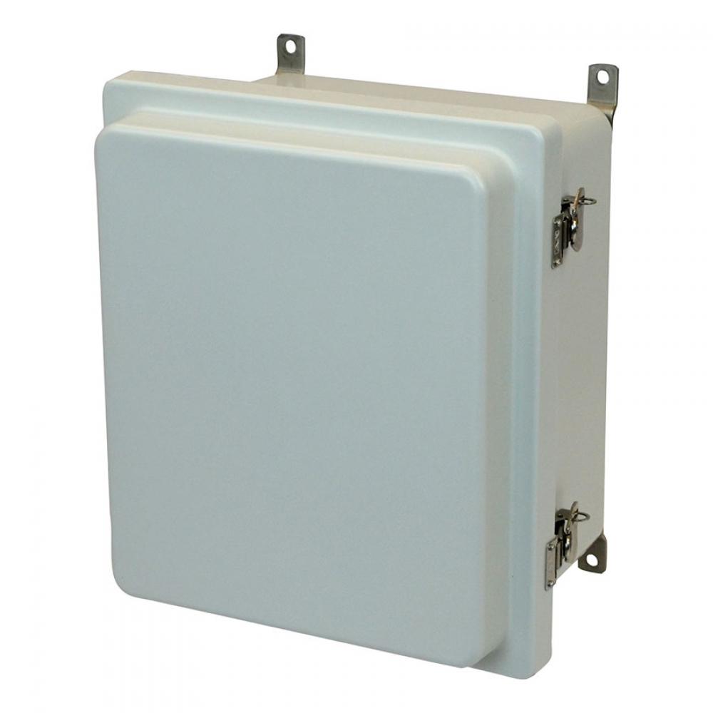 12x10x6 ENCL RSD TWIST LATCH HNG CVR