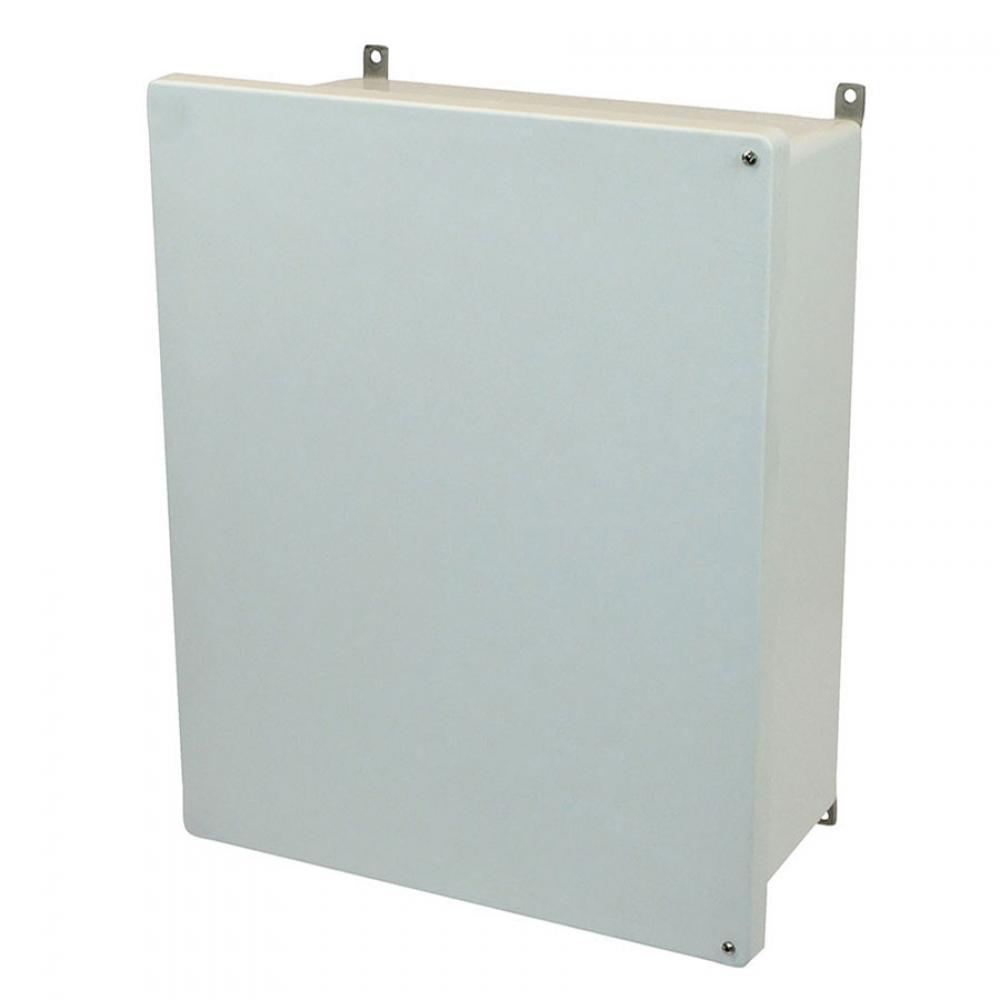 20X16X8 ENCLOSURE HINGED SCR CVR