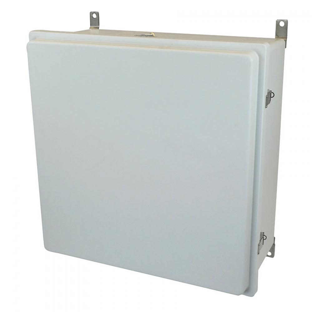 24X24X8 ENCL RSD SNAP LATCH HNG CVR