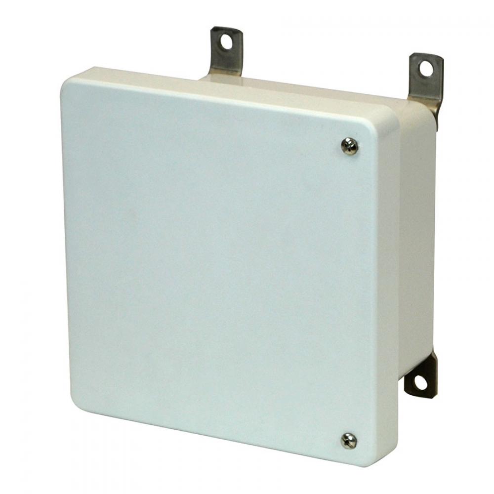 6X6X4 ENCLOSURE HINGED SCR CVR