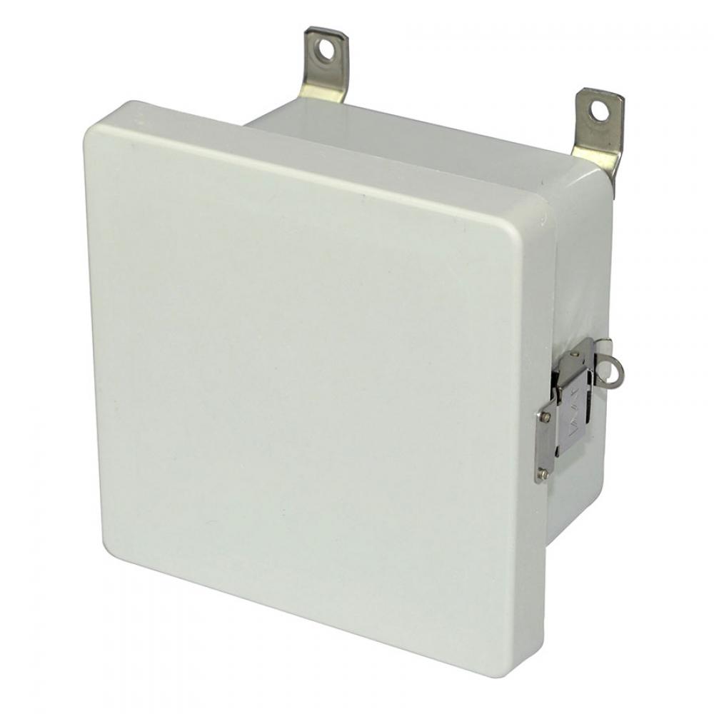 6X6X4 ENCLOSURE SNAP LATCH HNG CVR