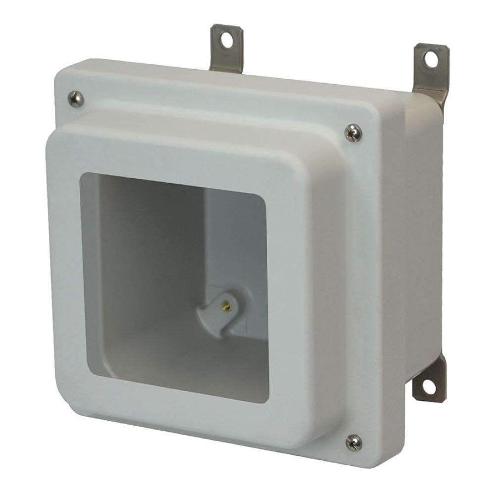6X6X4 ENCL RSD LIFT-OFF SCR CVR WDW