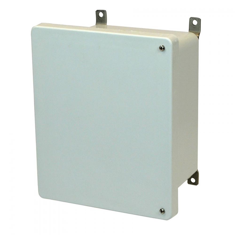8X6X4 ENCLOSURE HINGED SCR CVR