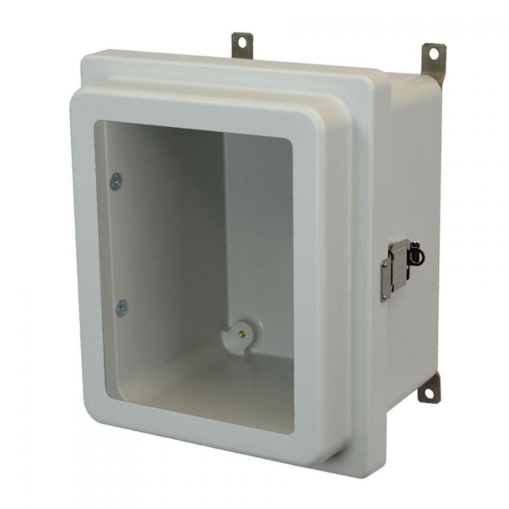 8X6X4 ENCL RSD SNAP LATCH HNG CVR WDW