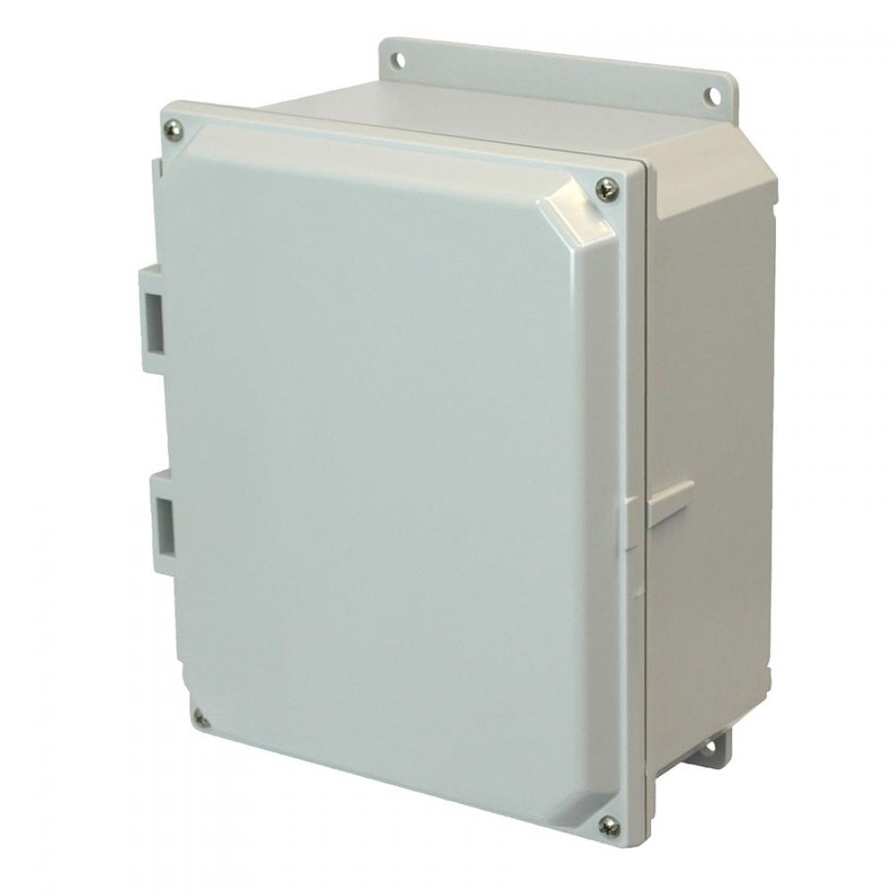 10x8x4 PC ENCL SCR CVR FLNG