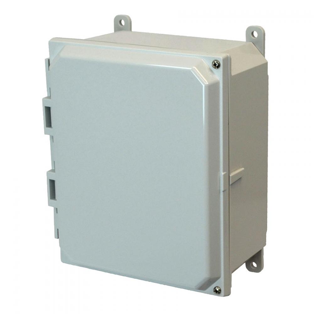 10x8x4 PC ENCL HNG SCR CVR FEET