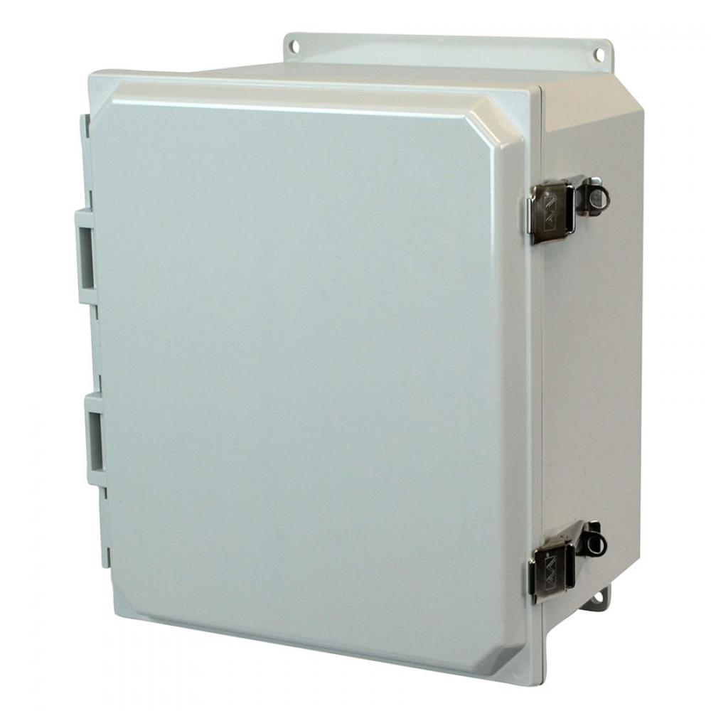 12X10X6 PC ENCL HNG SL CVR FLNG