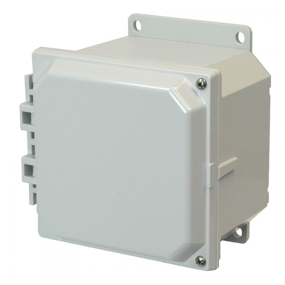 6X6X4 PC ENCL HNG SCR CVR FLNG