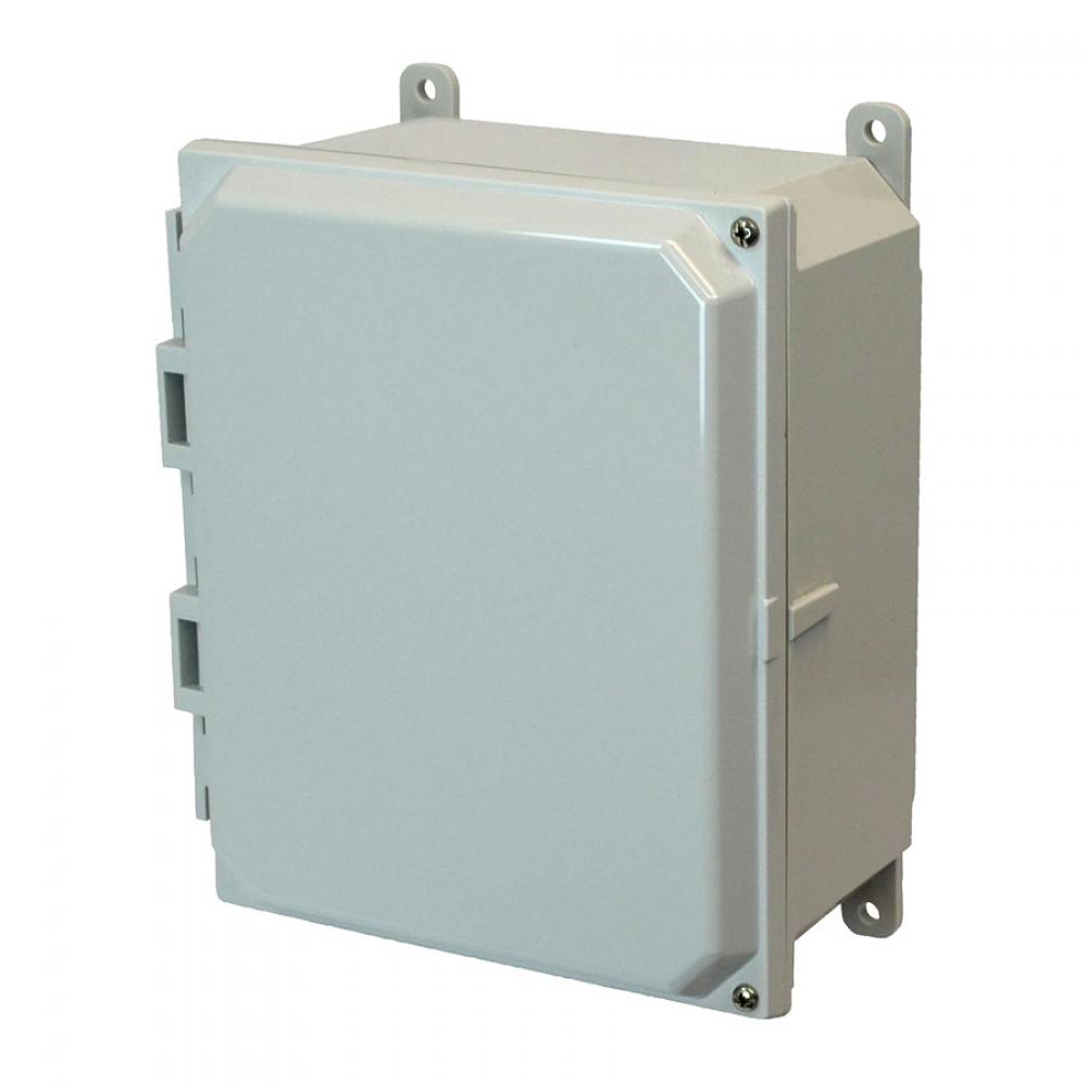 8X6X4 PC ENCL HNG SCR CVR FEET