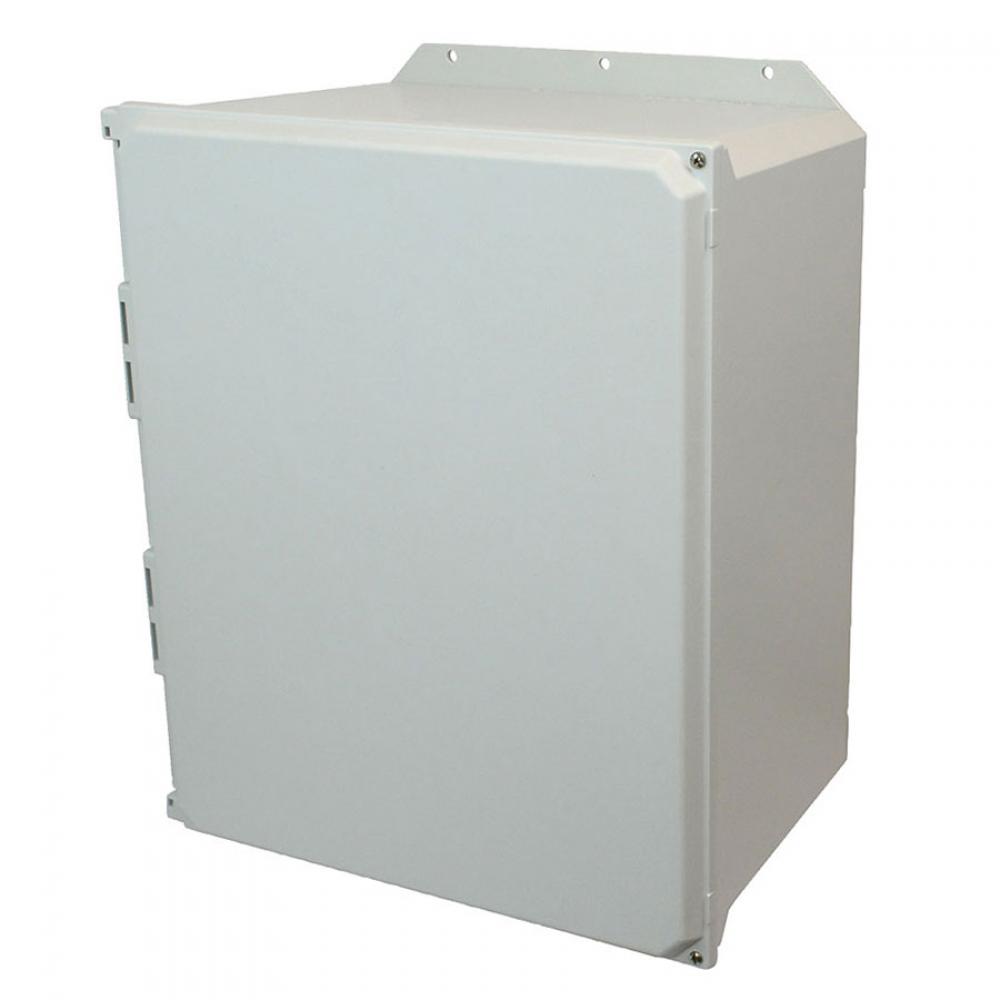 20X16X10 UL ENCL HNG SCR CVR FLNG