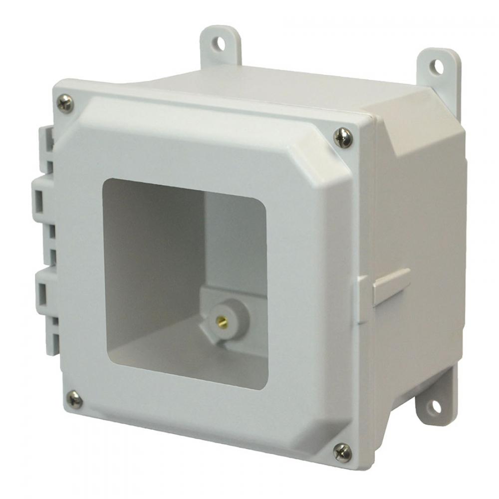 6X6X4 UL ENCL SCR WDW CVR FEET