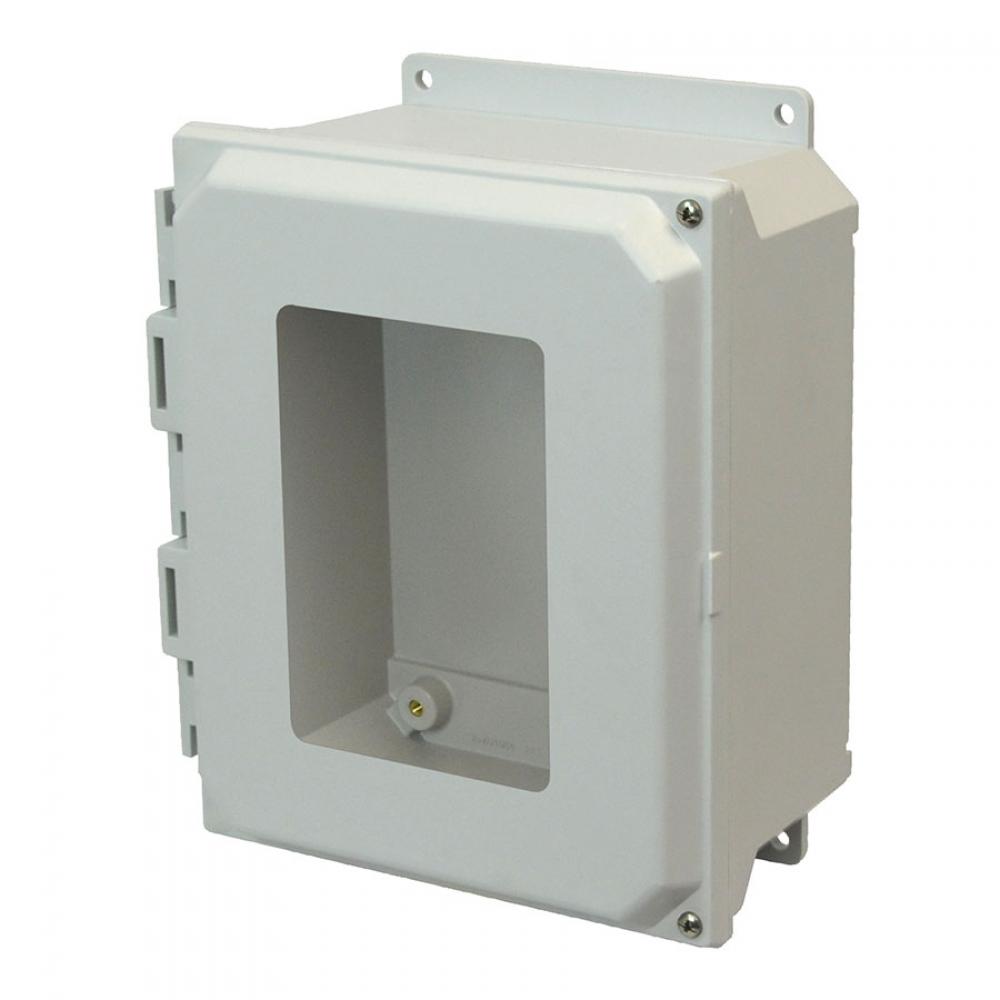 8X6X4 UL ENCL HNG SCR WDW CVR FLNG