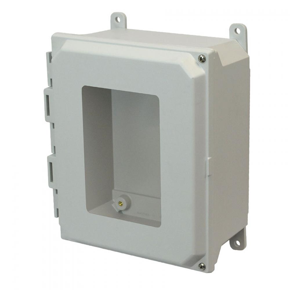 8X6X4 UL ENCL HNG SCR WDW CVR FEET