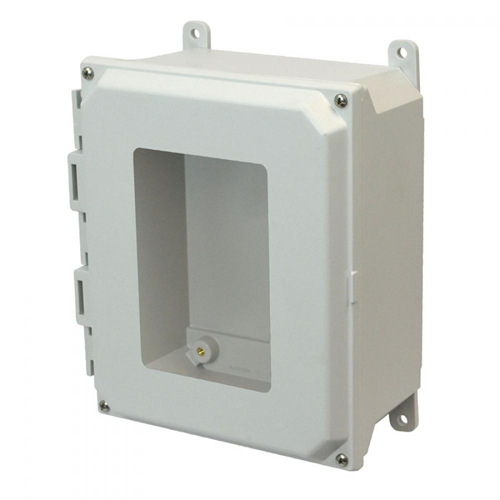 8X6X4 UL ENCL SCR WDW CVR FEET