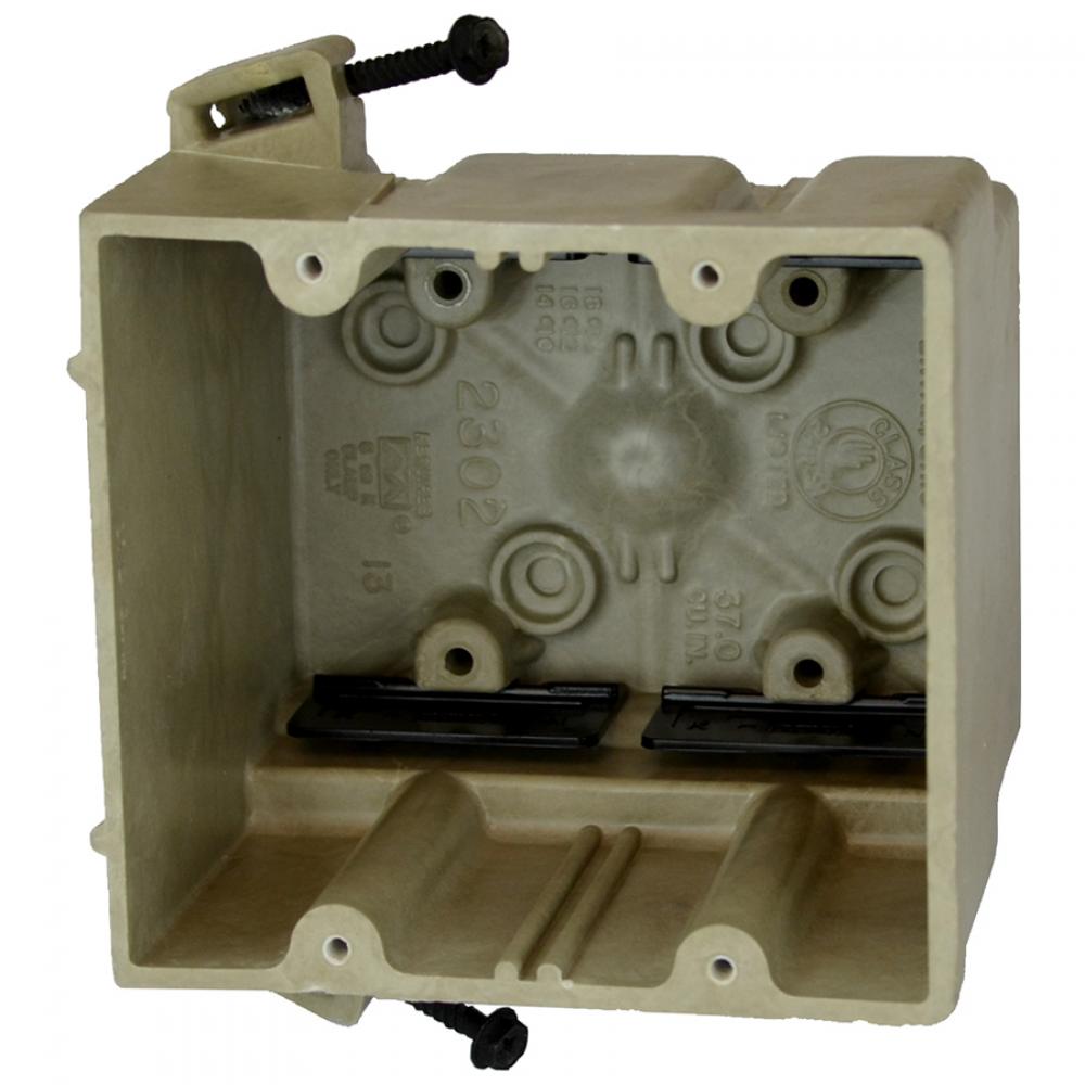 37 CI 2G DEVICE BOX WITH SCREWS
