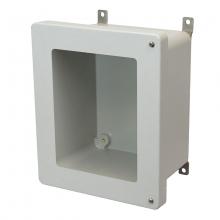 Allied Moulded Products AM1084HW - 10x8x4 ENCLOSURE HNG SCR CVR WDW