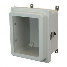 Allied Moulded Products AM1084RLW - 10x8x4 ENCL RSD SNAP LATCH HNG CVR WDW