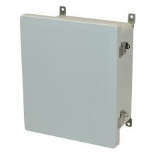 Allied Moulded Products AM1206L - 12x10x6 ENCLOSURE SNAP LATCH HNG CVR