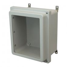 Allied Moulded Products AM1206RHW - 12x10x6 ENCL RAISED HNG SCR CVR WDW