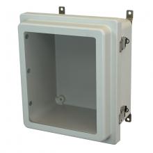Allied Moulded Products AM1206RLW - 12x10x6 ENCL RSD SNAP LATCH HNG CVR WDW