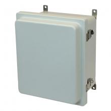 Allied Moulded Products AM1206RL - 12x10x6 ENCL RAISED SNAP LATCH HNG CVR