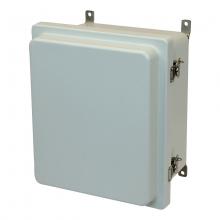 Allied Moulded Products AM1206RT - 12x10x6 ENCL RSD TWIST LATCH HNG CVR