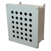 Allied Moulded Products AM1648P30 - 16X14X8 ENCLOSURE SCR CVR 30 PB CUTOUTS