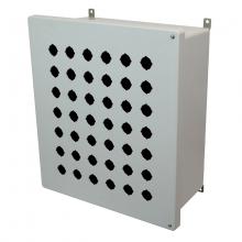 Allied Moulded Products AM1868HP42 - 18X16X8 ENCL HINGED SCR CVR 42 PB CUTOUT