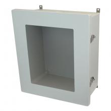 Allied Moulded Products AM1868LW - 18X16X8 ENCL SNAP LATCH HNG CVR WDW