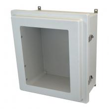 Allied Moulded Products AM1868RLW - 18X16X8 ENCL RSD SNAP LATCH HNG CVR WDW