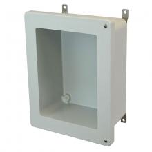 Allied Moulded Products AM2068HW - 20X16X8 ENCLOSURE HNG SCR CVR WDW