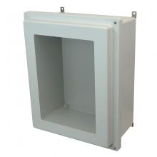 Allied Moulded Products AM2068RHW - 20X16X8 ENCL RAISED HNG SCR CVR WDW