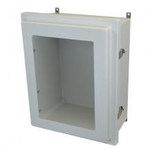 Allied Moulded Products AM2068RLW - 20X16X8 ENCL RSD SNAP LATCH HNG CVR WDW