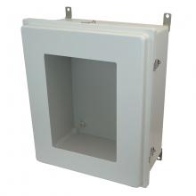 Allied Moulded Products AM24208RLW - 24X20X8 ENCL RSD SNAP LATCH HNG CVR WDW
