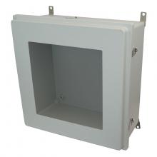 Allied Moulded Products AM24240RLW - 24x24x10 ENCL RSD SNAP LATCH HNG CVR WDW