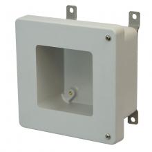 Allied Moulded Products AM664HW - 6X6X4 ENCLOSURE HNG SCR CVR WDW