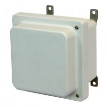 Allied Moulded Products AM664RH - 6X6X4 ENCLOSURE RAISED HINGED SCR CVR