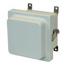 Allied Moulded Products AM664RL - 6X6X4 ENCL RAISED SNAP LATCH HNG CVR