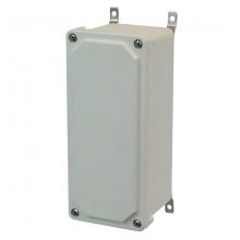 Allied Moulded Products AM943 - 9x4x3 ENCL LIFT-OFF SCR CVR SS MNT FEET
