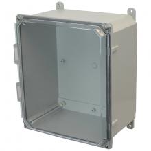 Allied Moulded Products AMP1206CC - 12X10X6 PC ENCL CLEAR SCR CVR FEET