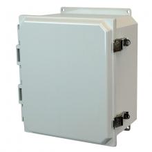 Allied Moulded Products AMP1206LF - 12X10X6 PC ENCL HNG SL CVR FLNG