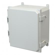 Allied Moulded Products AMP1206NL - 12X10X6 PC ENCL HNG NL CVR FEET