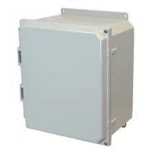 Allied Moulded Products AMP1426HF - 14X12X6 PC ENCL HNG SCR CVR FLNG