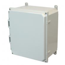 Allied Moulded Products AMP1426 - 14X12X6 PC ENCL SCR CVR FEET