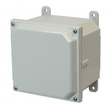 Allied Moulded Products AMP664 - 6X6X4 PC ENCL SCR CVR FEET