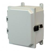 Allied Moulded Products AMP864L - 8X6X4 PC ENCL HNG SL CVR FEET