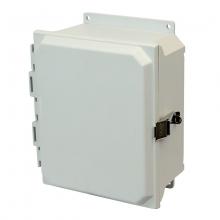 Allied Moulded Products AMU1084LF - 10X8X4 UL ENCL HNG SL CVR FLNG