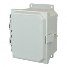 Allied Moulded Products AMU1084NLF - 10X8X4 UL ENCL HNG NL CVR FLNG