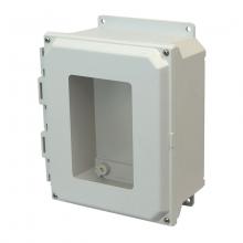 Allied Moulded Products AMU1084WF - 10X8X4 UL ENCL SCR WDW CVR FLNG