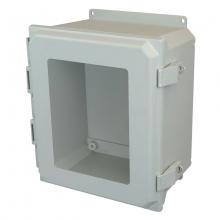 Allied Moulded Products AMU1206NLWF - 12X10X6 UL ENCL HNG NL WDW CVR FLNG